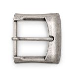 Пряжка ременная металл 40 мм. т. серебро, 2 шт, BIG