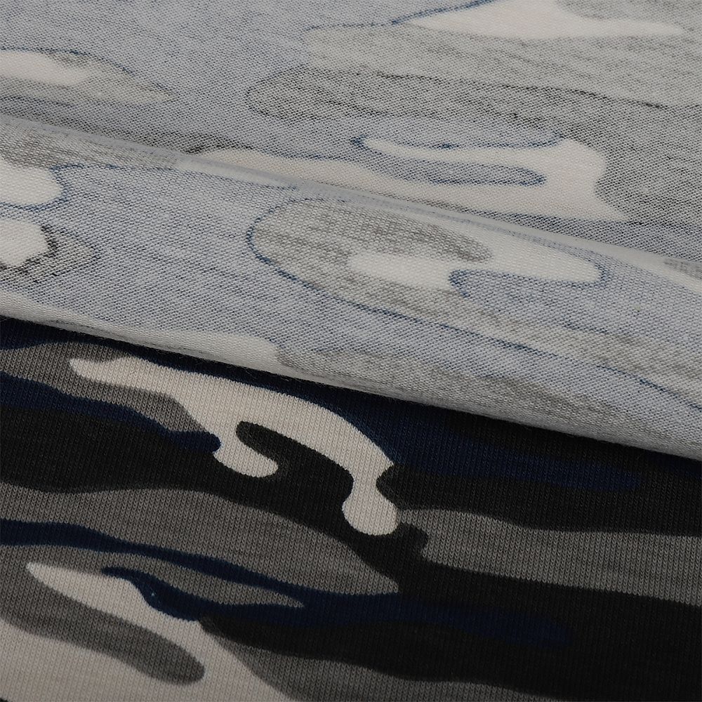 Кулирка с лайкрой пенье 190 г/м², 180 см / 6 метров, КУЛ.190.КМФ.ХАКИ.СИН.6, хаки/синий