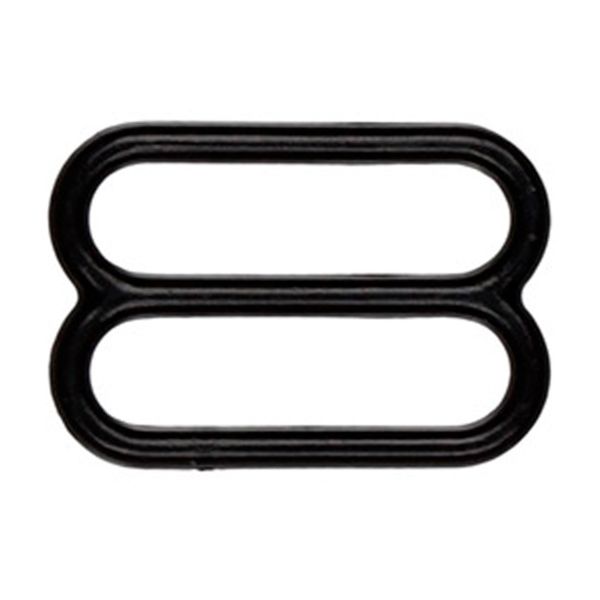 Рамки-регуляторы для бюстгальтера пластик 12.0 мм, 100 шт, черный, Blitz RP01-12