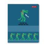 Тетрадь ученическая общая, A5+ 96 л. на скобе 60 г/м², белизна 100%, 5 шт, линия в термоусадочной пленке, 000794 Ты не ты, Светоч 96ТЕТл-001