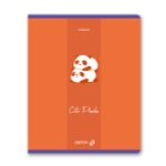 Тетрадь ученическая общая A5 60 л. на скобе 65 г/м², белизна 100% 10 шт клетка, 01518 Милая панда, Светоч Т70