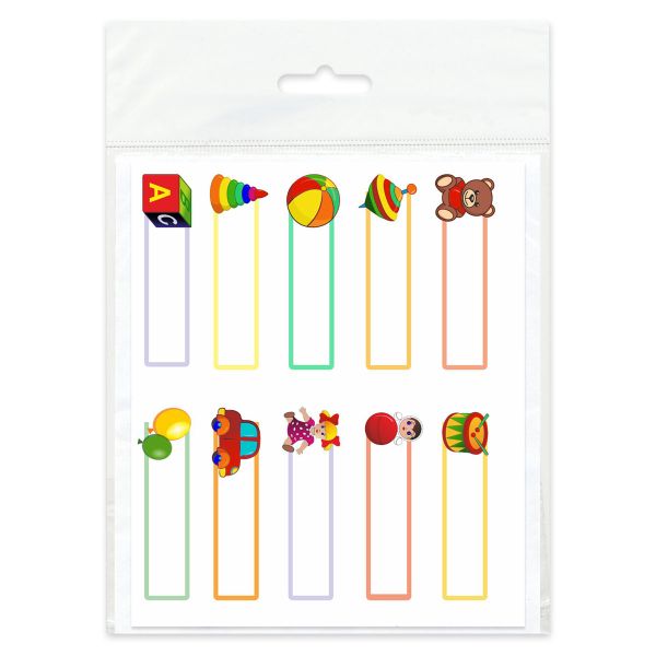 Термотрансфер 10х8 см, M-713 Термобирки Детский сад, M №07 1 шт, Gamma