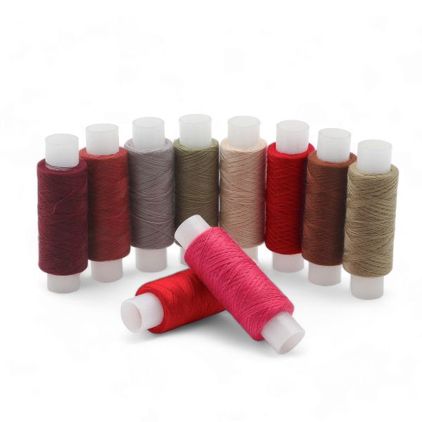 Швейные нитки (набор) 50/2, 10 кат. по 200 метров, ассорти №76, Astra&Craft