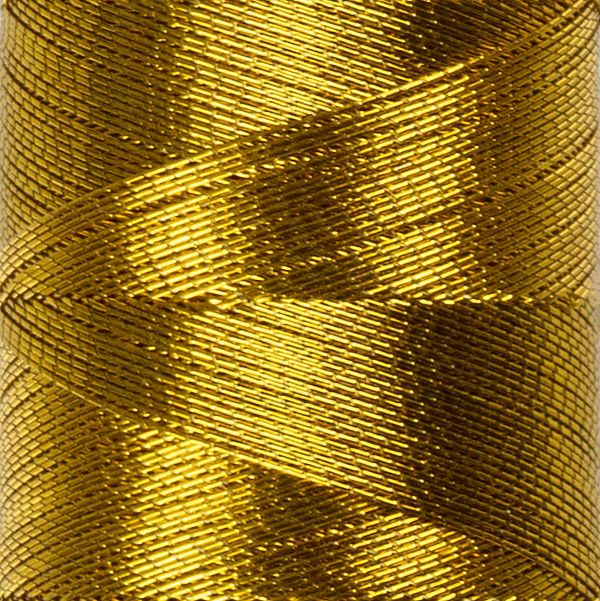 Нитки металлизированные Gamma 4570 м, 5000 я, золото