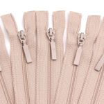 Молния спираль (витая) Arta Т6 (5 мм) 1 зам., разъем., 60 см, цв. 572 св.бежевый, уп.5 шт
