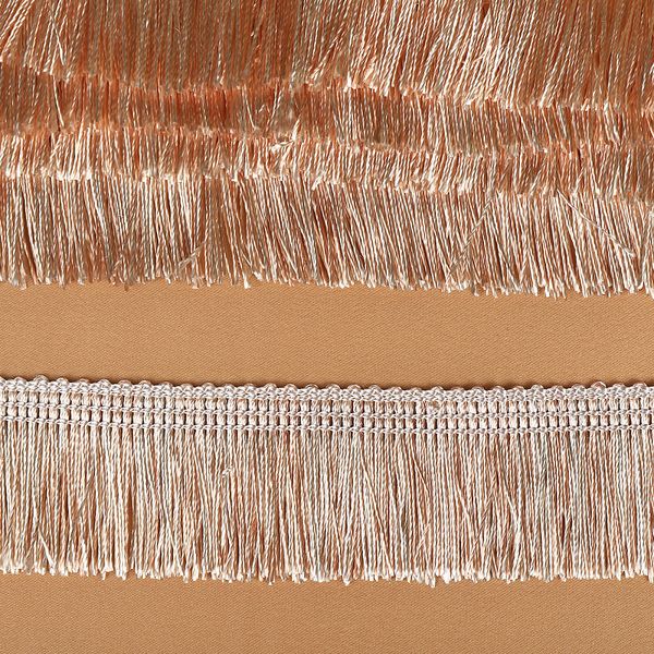 Бахрома отделочная 40.0 мм / 10 метров, цв.6370 кремовый