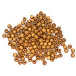 Бусины дерево ⌀10 мм, 50 г, Astra&Craft, коричневый