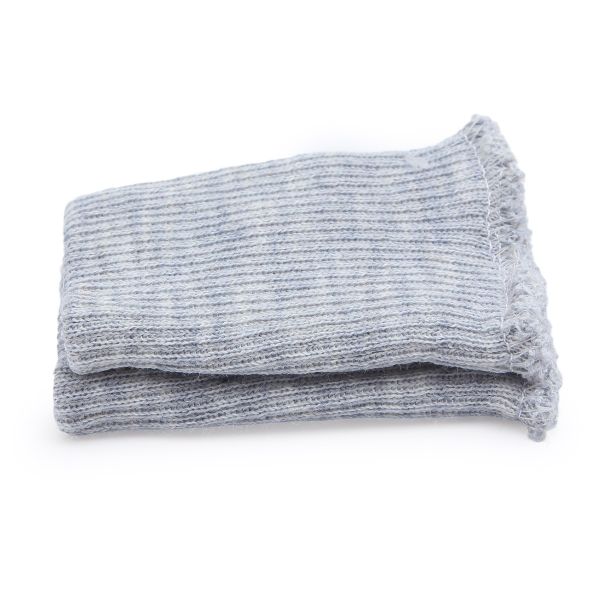 Манжеты трикотажные 6.5х9.5 см, 1 пара, тонкие, 120/м св.сумерки