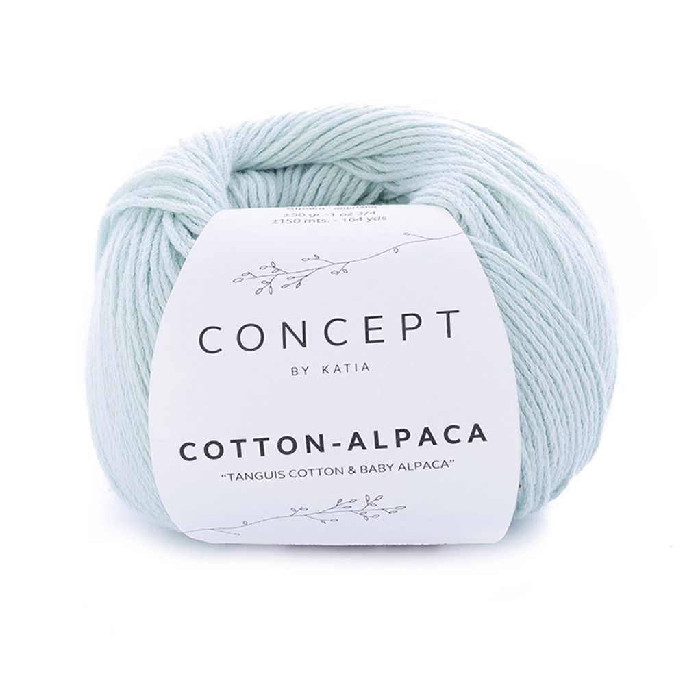 Пряжа Katia (Катя) Cotton-Alpaca / уп.10 мот. по 50 г, 150м, №3 /TOS/