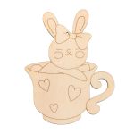 Подвеска Зайка фанера, Mr.Carving ВД-1226