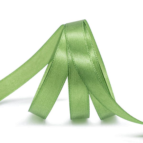 Лента атласная 1-сторонняя 12.0 мм / 22.86±1 метров, 106 травяной, Globus