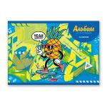 Альбом для рисования 100 г/м², A4 29х20.5 см, 16 л. на скобе, 10 шт, 000696 Скейт-драйв, Светоч 16АЛСК4_1_3_9