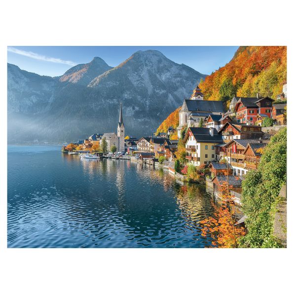 Пазл. Премиальная коллекция 500 элементов, TOP-PZL-500/14 Горная деревня Гальштат, Фрея