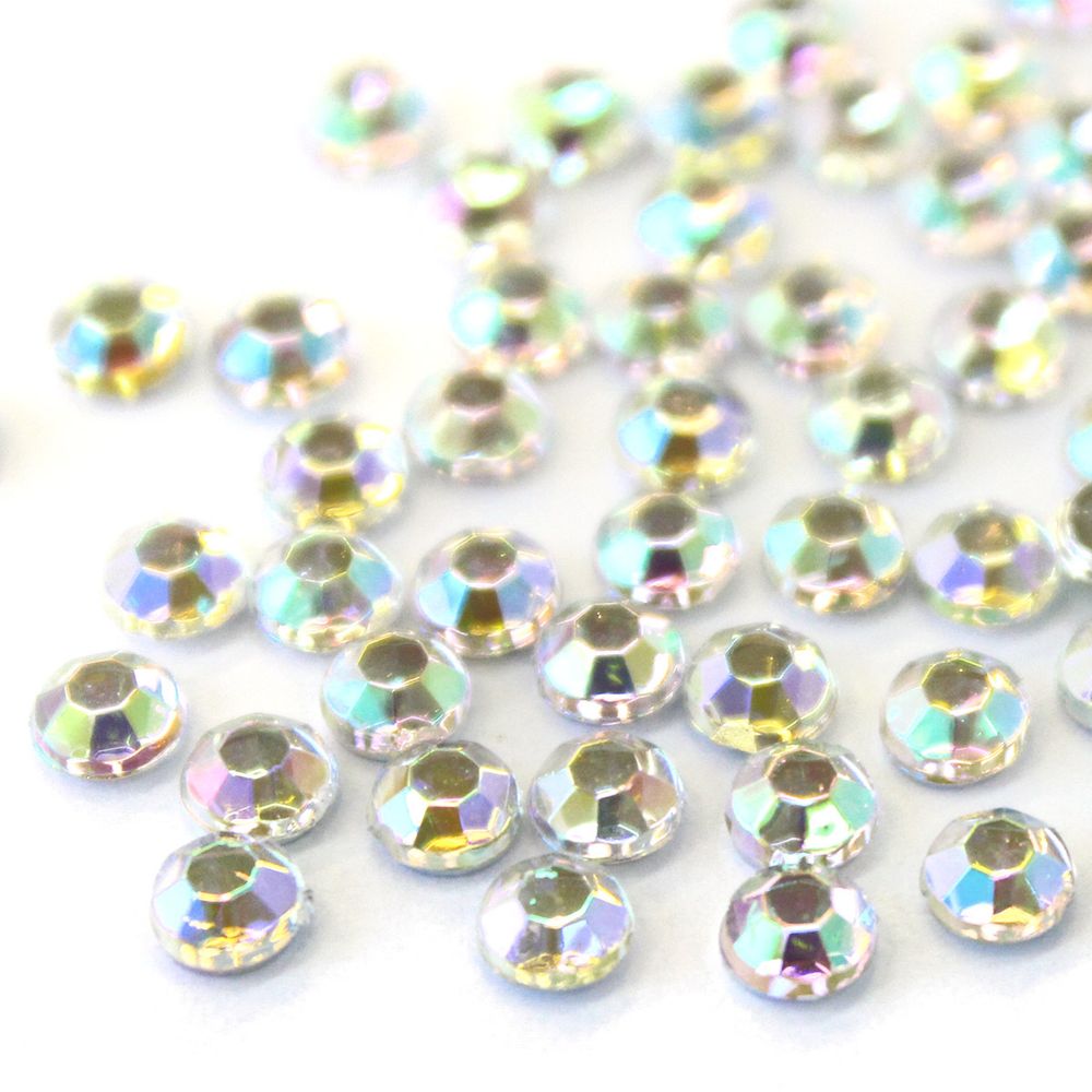 Стразы холодной фиксации 3,8мм, ss16, 144 штук (017)