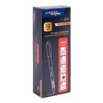 Ручка гелевая неавтоматическая с грипом ECGP-06 0.5 мм, 12 шт, 03 цвет чернил: красный, Expert Complete ECGP-06