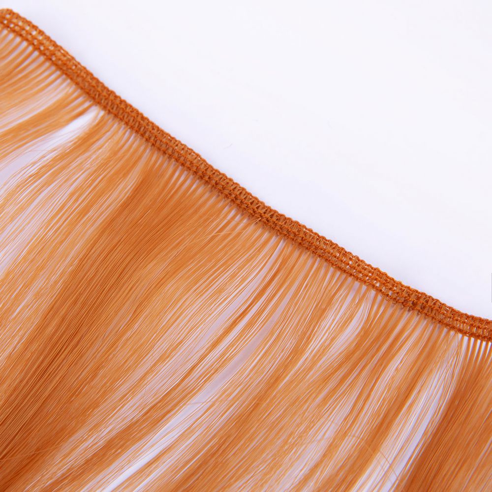 Трессы для кукол 25 см, 100 см, 34 г, 18 золотисто-медный, HobbyBe HAR-3