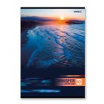 Тетрадь ученическая общая, глянцевая ламинация, A4 80 л. на скобе 65 г/м², белизна 100%, 6 шт, клетка, 000461 Ночные просторы, Светоч 80ТСК4_3_2_1