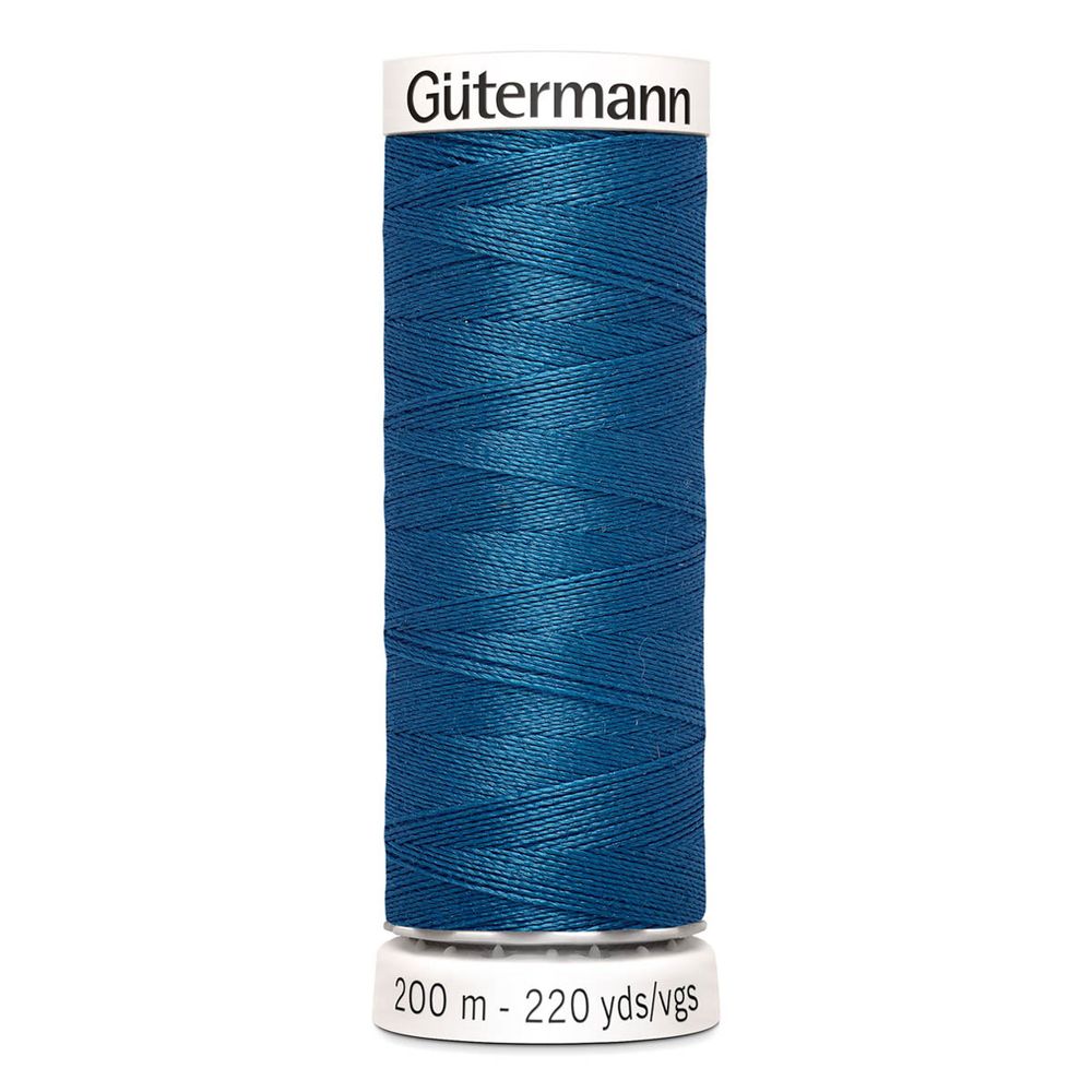 Нитки универсальные Gutermann Sew-all, 200м, 966 св.синяя бирюза