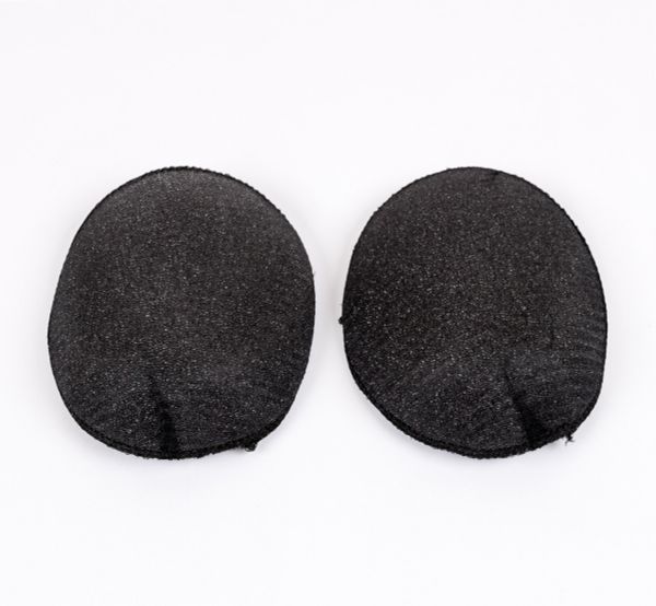 Плечевые накладки (подплечники) реглан 155х155х10 мм, 10 пар, черный, Р(ОР)-10