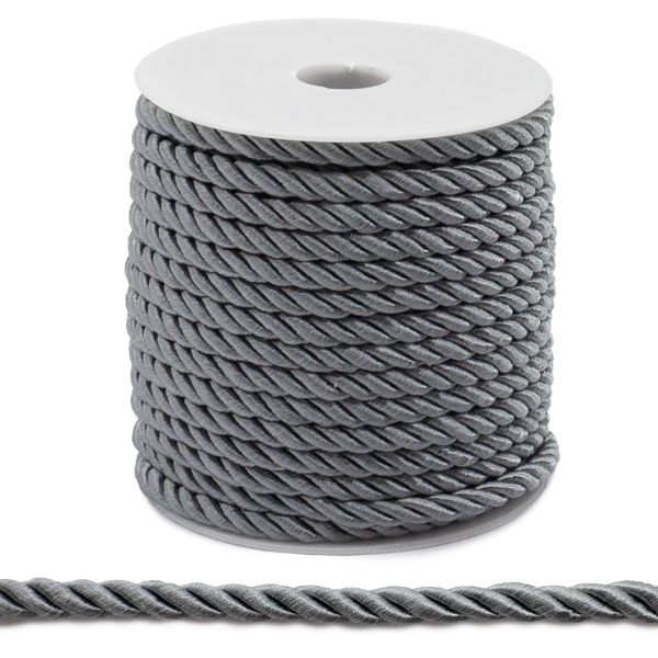Шнур витой ⌀5.0 мм / 18.29 метров, 29 т.серый