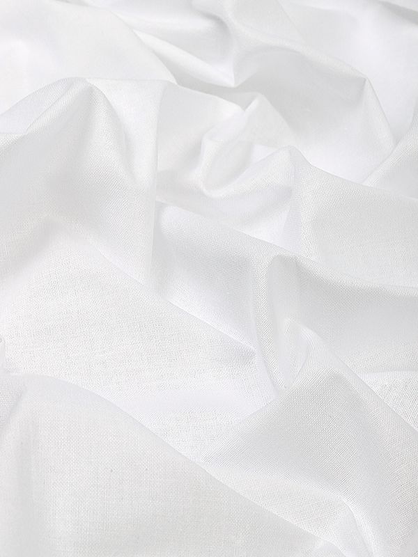 Бязь отбеленная ГОСТ 140 г/м², 150 см / 2 метра, Bz.262В.01, белый