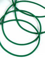 Резинка шляпная (шнур эластичный) ⌀2.5 мм / 100 метров, F258 зеленый