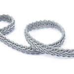 Тесьма декоративная Gamma Булет GBL-15 13 мм, 33 м,±0.5 м, 139 серый