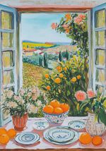 Пазл 1000 элементов, PZL-1000/90 Окно в лето, Фрея