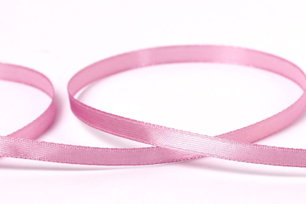 Лента атласная 1-сторонняя 6.0 мм / 33±2 метра, 045 св-лиловый, Gamma