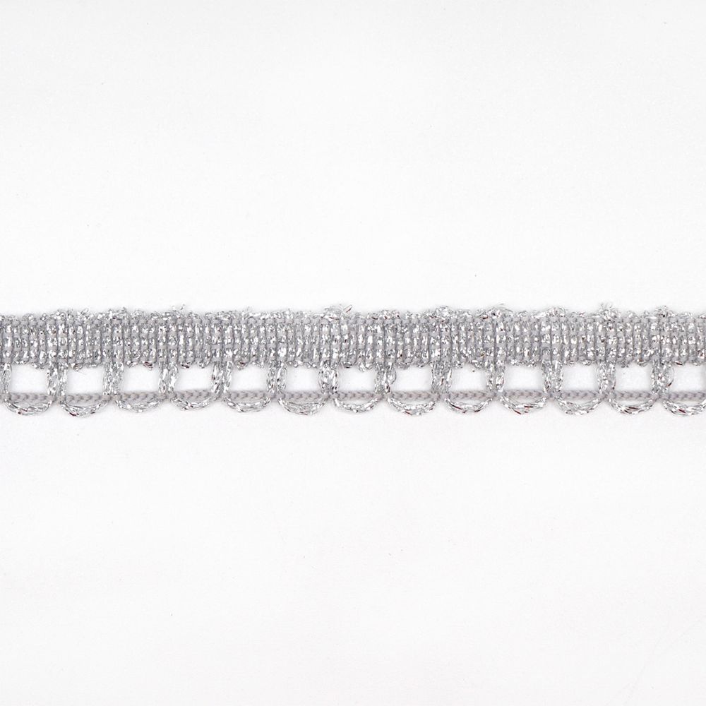 Тесьма 10 мм, 16м (серебро)