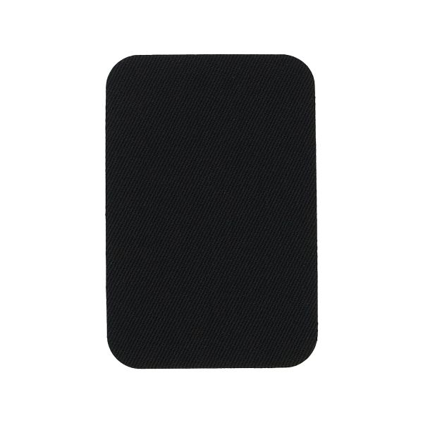 Термозаплатка, ткань, 52x78мм (черный (black)), AZ03, 10 шт