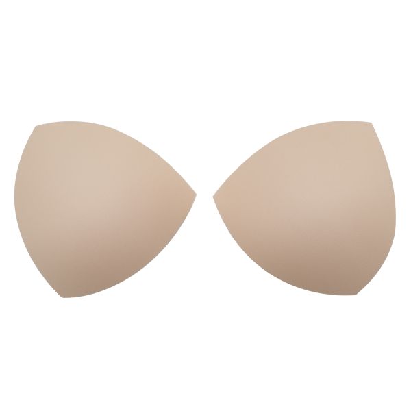 Бельевые чашечки для бюстгальтера треуг. без уступа с равномер.наполнением, р.2 (40-42 (S)) Antynea (телесный (бежевый)), FN-75, 1 пара