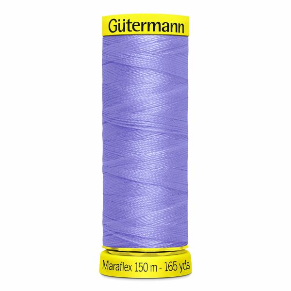 Нитки для трикотажа Gutermann Maraflex, 150м, 631 нежная лаванда, 5 катушек