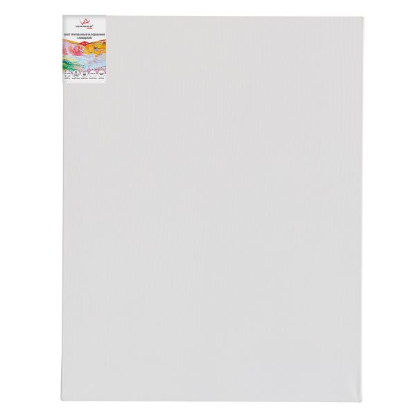 Холст грунтованный на подрамнике 70х90 см, 570 г/м², 2 шт, Слободской крупнозернистый, Vista-Artista AMLG-7090