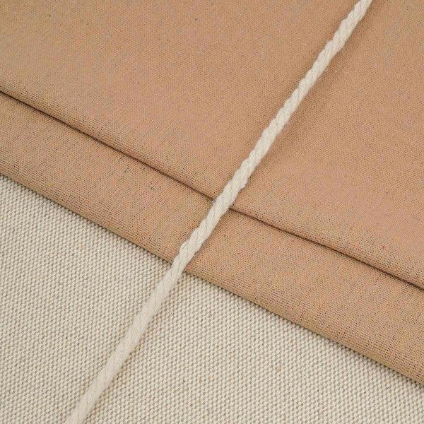 Шнур крученый ⌀5.0 мм / 50 метров, п/п, суровый, 2430