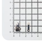 Крючки брючные (юбочные) пришивные 6 мм, с дугой, сталь серебристый, Prym