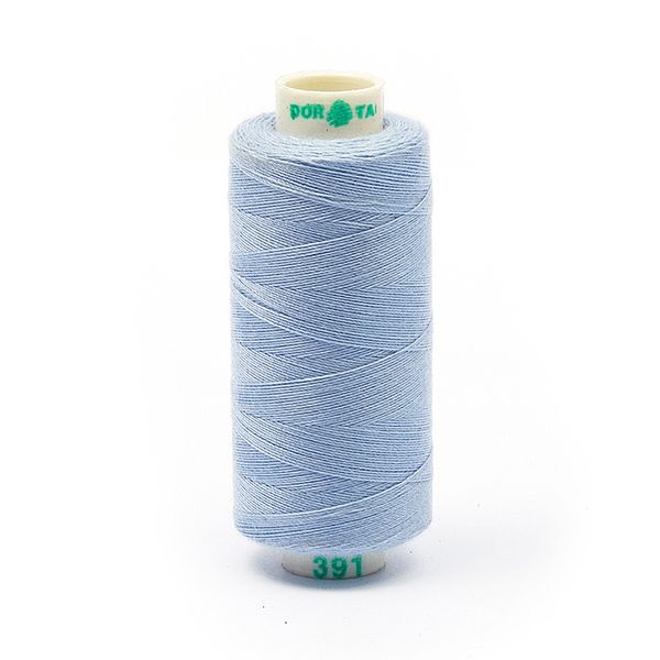 Нитки швейные бытовые Dor Tak 40/2, 366 м / 10 кат., 391 голубой