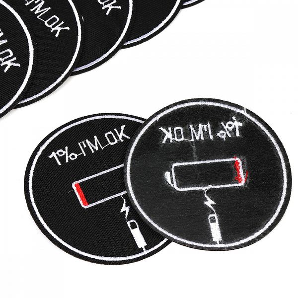 Термоаппликация 7.1 см, TBY.2434, уп.10 шт