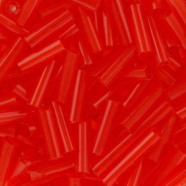 Бисер стеклярус Zlatka 100 г (10х10 г), №0005 красный GG