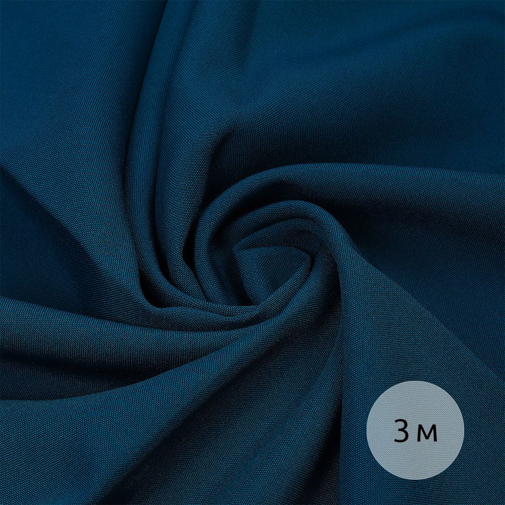 Габардин кач-во Фухуа 180 г/м², 150 см / 3 метра, TBY.Gbf.24102.A13.3, цв.A13 т.бирюза