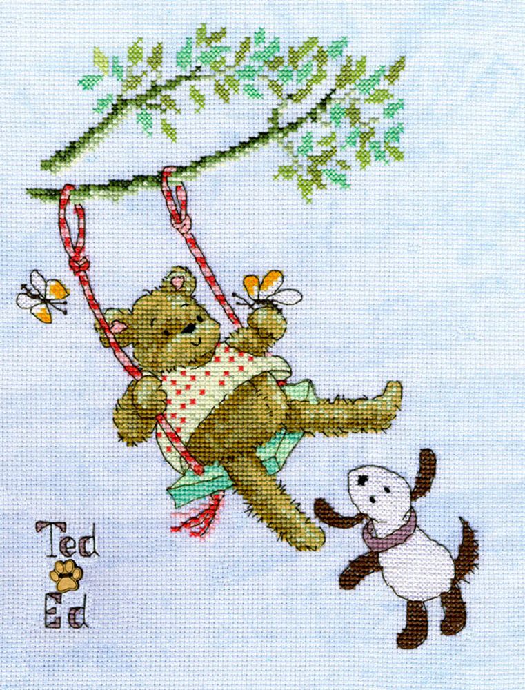 Bothy Threads, Flying High (На седьмом небе), 19х25 см /TOS/