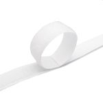 Лента контактная липучка (велкро) пришивная 25 мм / 25 метров, белый, /пара/, S090771, кач."B" /TOS/