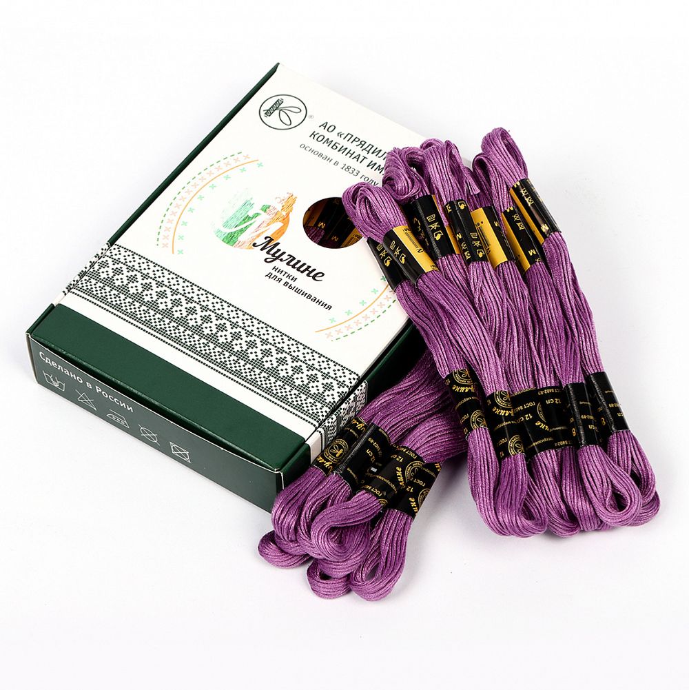 Мулине ПНК им.Кирова цв.2002, 24 мотка по 8 метров