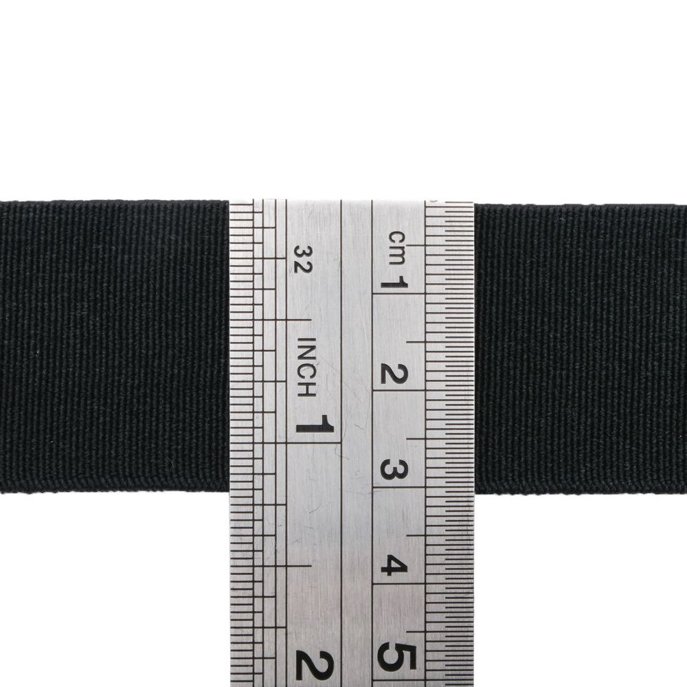 Резинка башмачная 30.0 мм / 25 метров, черный