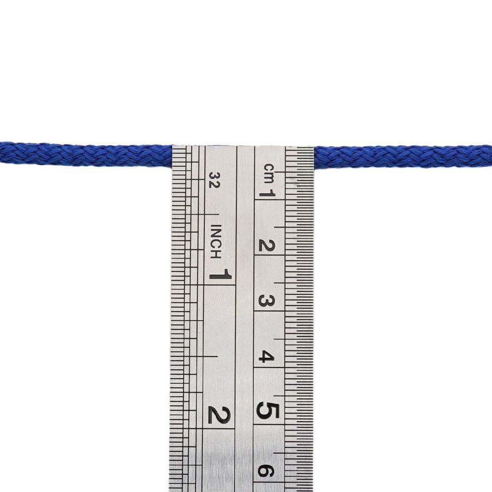 Шнур плетеный ⌀4.0-5.0 мм / 100 метров, 171 т.васильковый