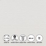 Холст грунтованный на подрамнике 35х50 см, 400 г/м², 2 шт, Петровский крупнозернистый, Vista-Artista PLLG-3550