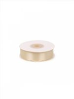 Лента атласная 1-сторонняя 20.0 мм / 22.5±1 метра, 3004 св.кремовый, Magic4Hobby
