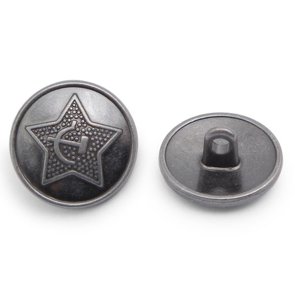 Пуговицы на ножке 24L (AS), 24 шт