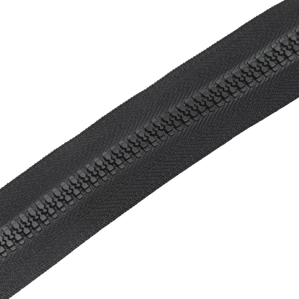 Молния трактор Arta Т8 (8 мм) 2 зам., разъем., 80 см, ОПТ. УП., 25 шт, 077 черный