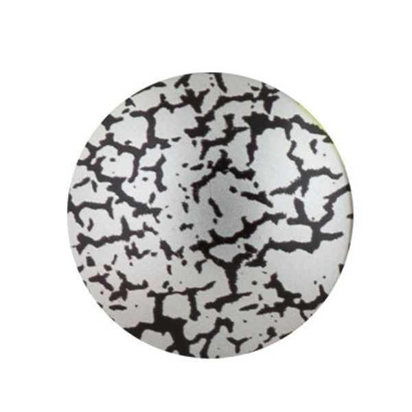 Подхваты шторные магнитные с рисунком ⌀35 мм, 2 шт, 03Е мат. серебро (под кракелюр), Gamma